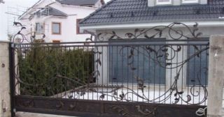 Купить откатные ворота кованые Нововоронеж, цена от 2782 руб.