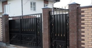 Купить распашные ворота кованные Нововоронеж, цена от 4790 руб.