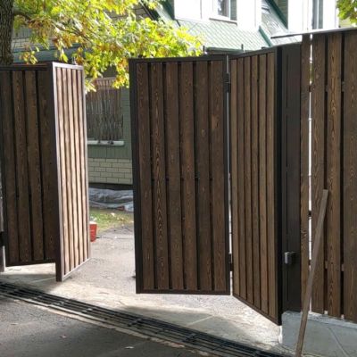 Купите и Закажите Ворота Гармошка: Лучшая Цена от 47025 руб, Установка под Ключ и Доставка в Нововоронеже и по Области