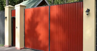 Купить ворота из профнастила Нововоронеж, цена от 4069 руб.